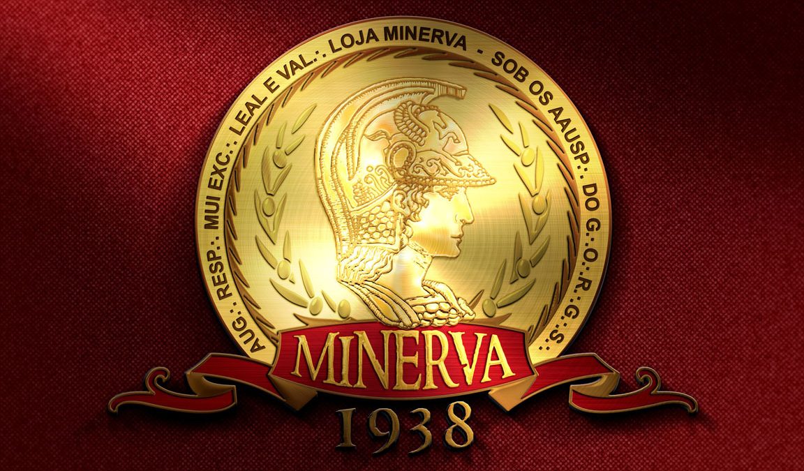 logotipo loja minerva