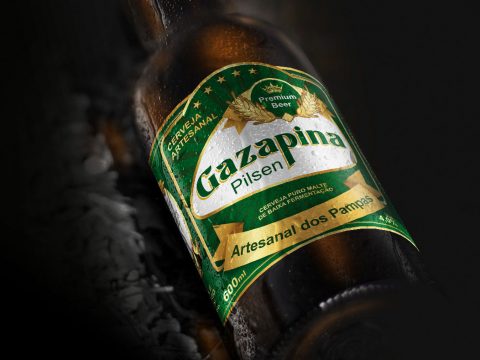 Rótulo Cerveja Artesanal Gazapina Foto Fotografia Criação e Design para Rótulo e Embalagem de Cerveja